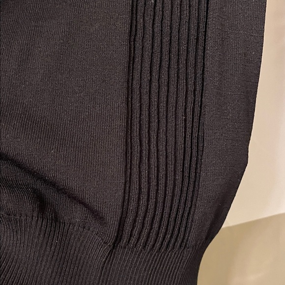 Armani Collezioni Black Zipper Cardigan size L - - Picture 5 of 11